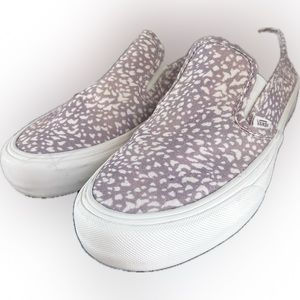 Vans Authentic Women’s 10 Rose Beige SF Eco Theory Ultra Cush Cork Skate Shoes